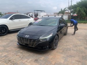 2022 Hyundai Elantra for in color black